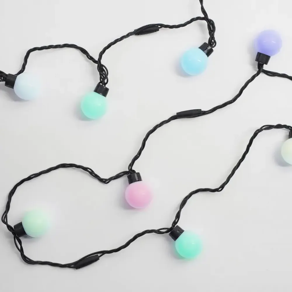 Гирлянда с шариками, 5м/220в