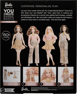 Набор Barbie Basics You Create Neutral Kit # 003