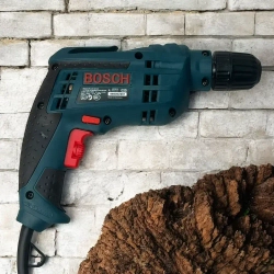 Дрель сетевая электрическая / Электродрель 450 Вт / Дрель ручная от сети