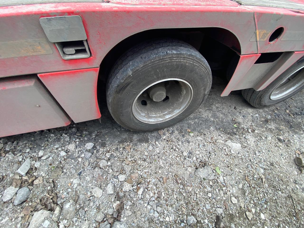 БЕРГЕР 9854* Полуприцеп тяжеловоз 4 оси 9854-0000050-04 (Раздвижной)