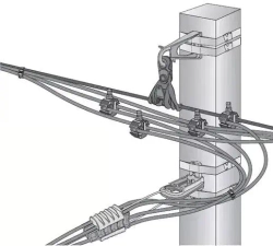Зажим ответвительный, герметичный, прокалывающий для СИП, P6-120 4 шт.,(6-120/1.5-16мм2)
