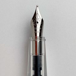 Перьевая мини-ручка Herbin прозрачная с пером F (21900T) 1