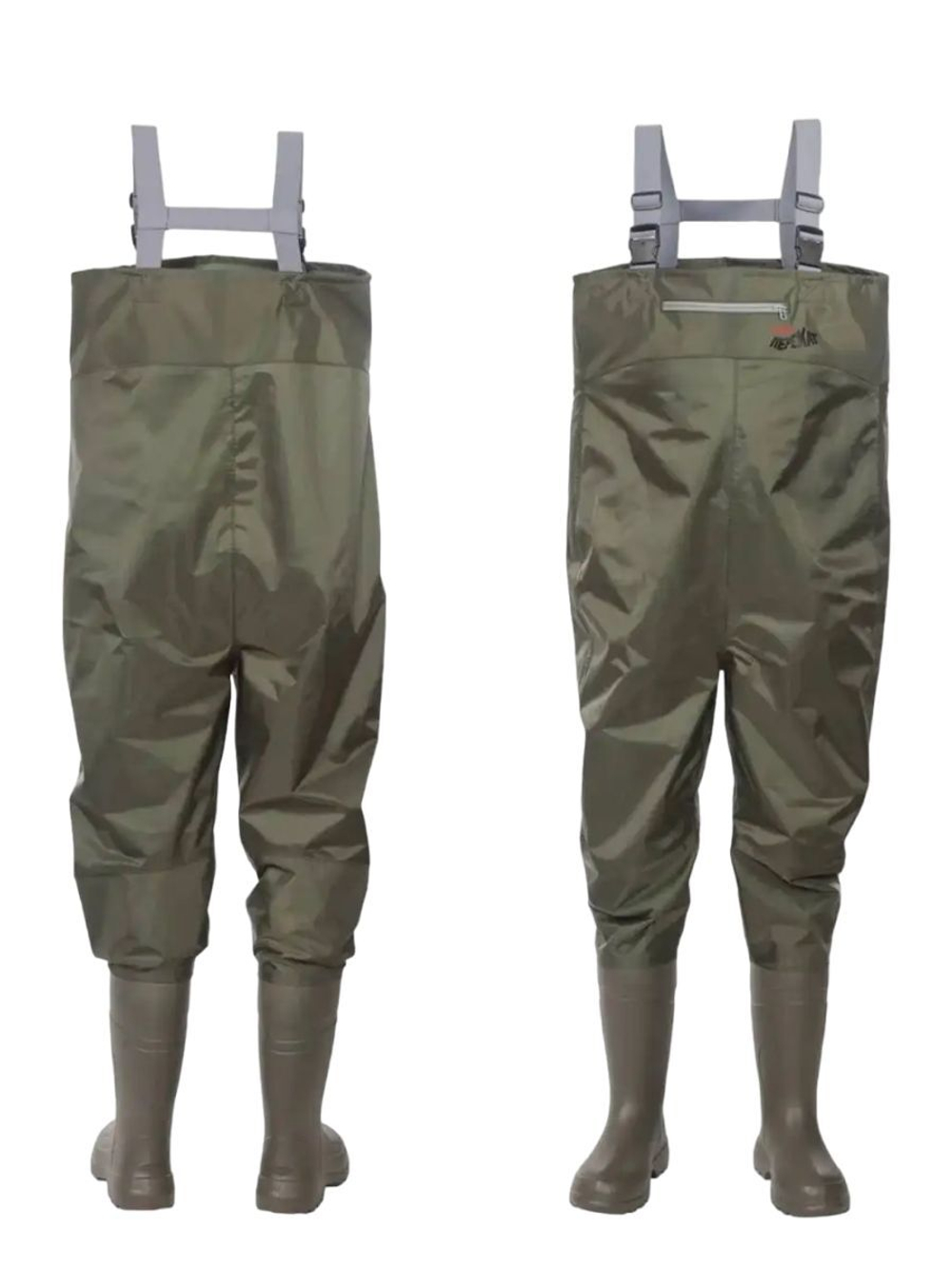 Полукомбинезон рыбацкий (вейдерсы) Torvi Перекат р.XL 44/45 олива без вставки