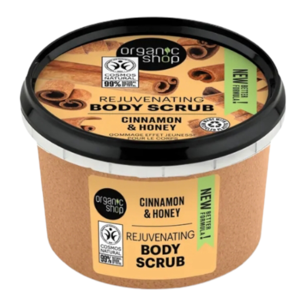 Омолаживающий скраб для тела Корица, 250 мл (Organic Shop)
