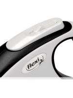 Поводок-рулетка Flexi New Comfort M. Трос 5 м. для собак до 20 кг. Черный