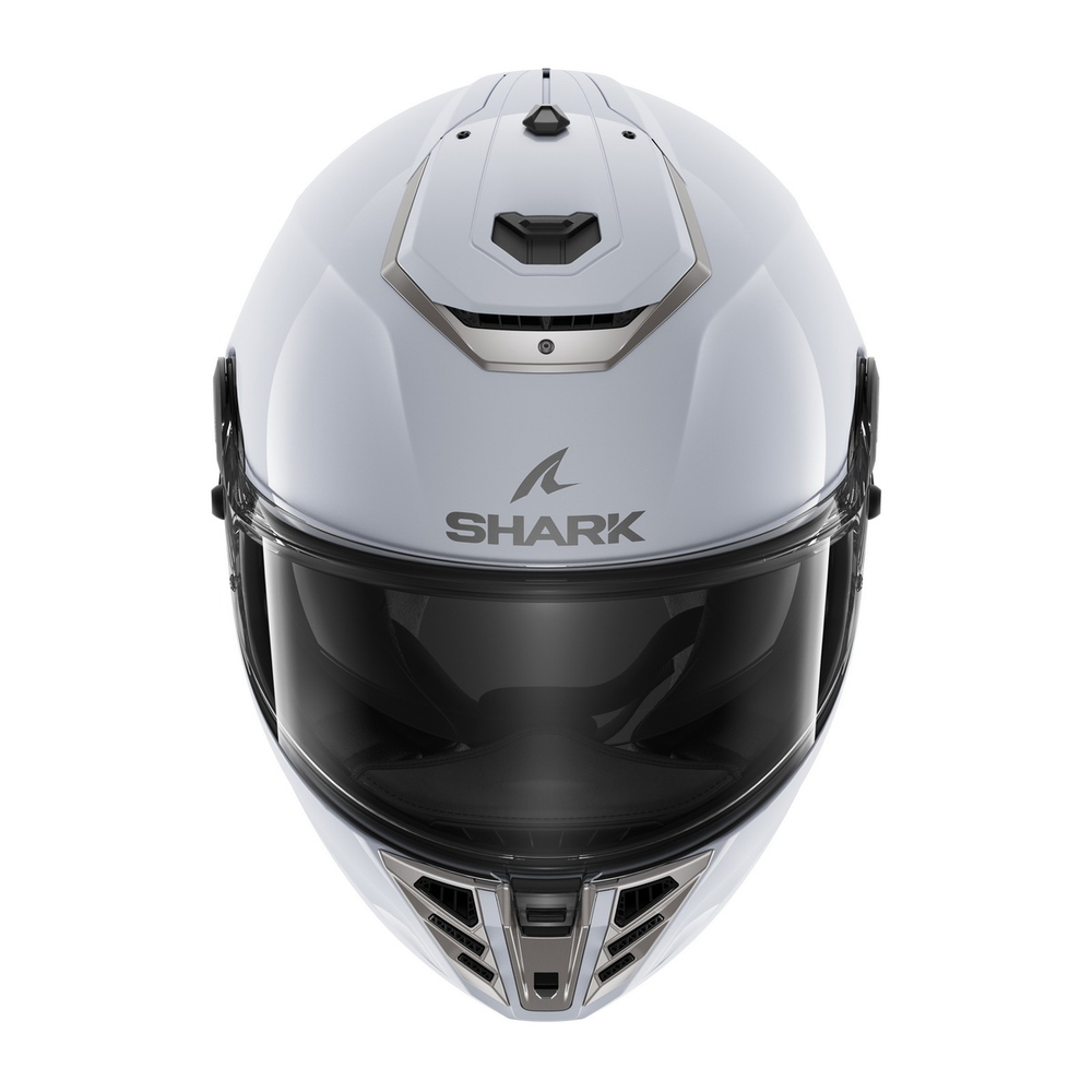 SHARK SPARTAN RS BLANK WHITE/GREY