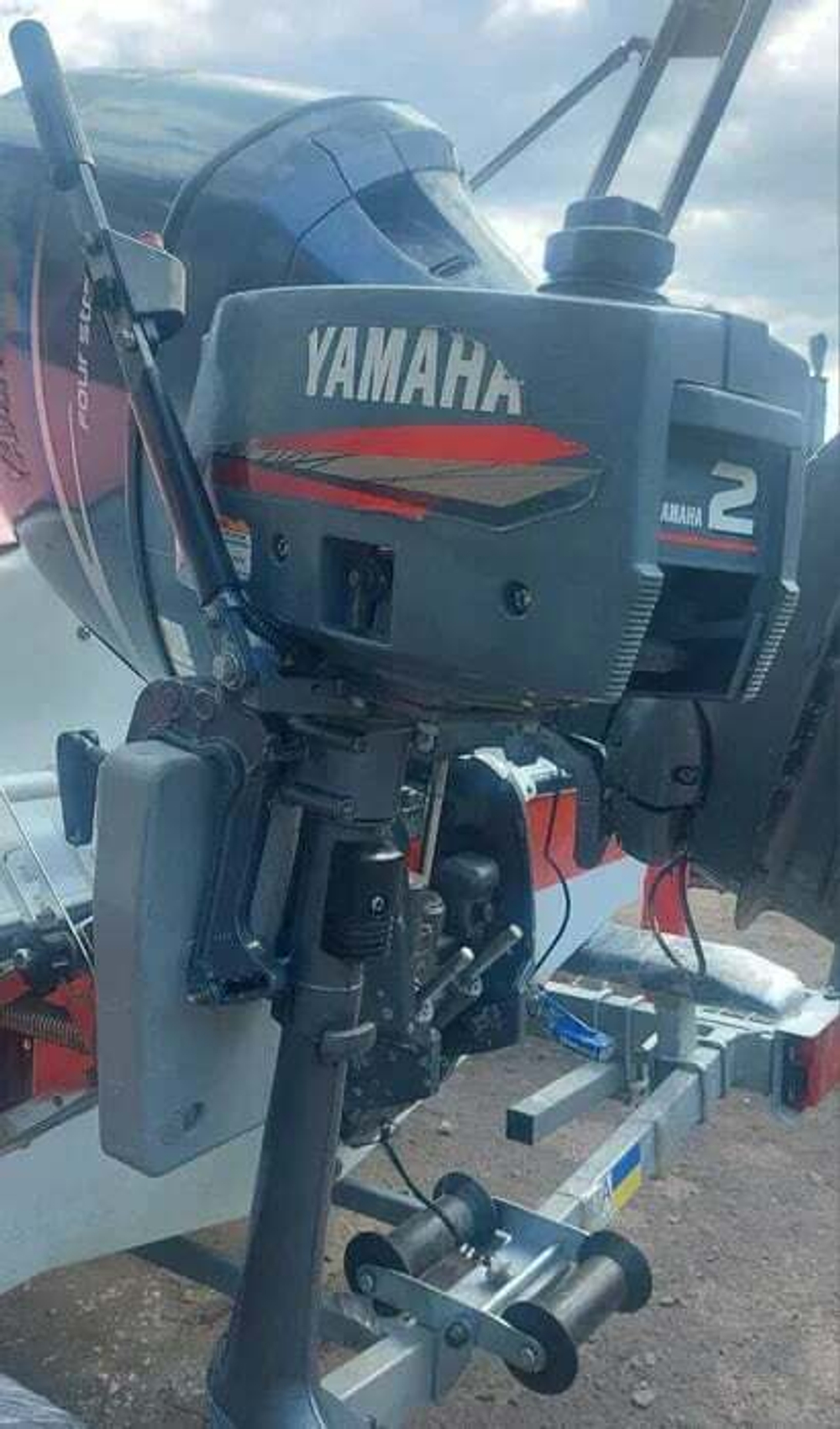 2х-тактный лодочный мотор YAMAHA 2CMHS Б/У