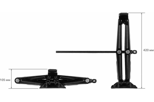 Ромбический домкрат STARTUL Auto 2 т ST8021-02