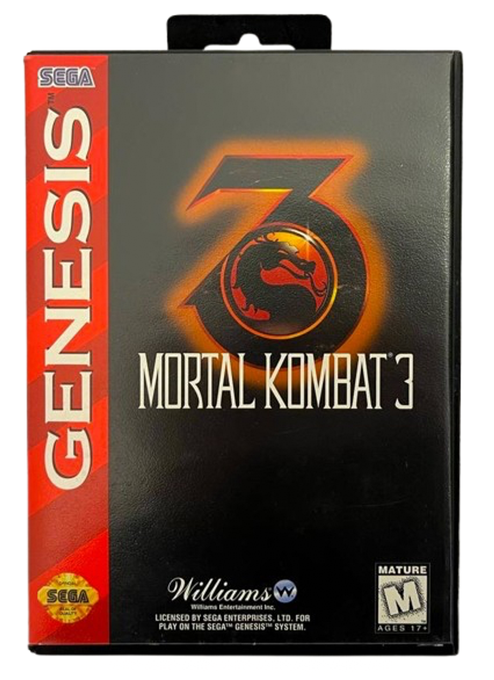 Картридж Mortal Kombat 3 (Sega Genesis)