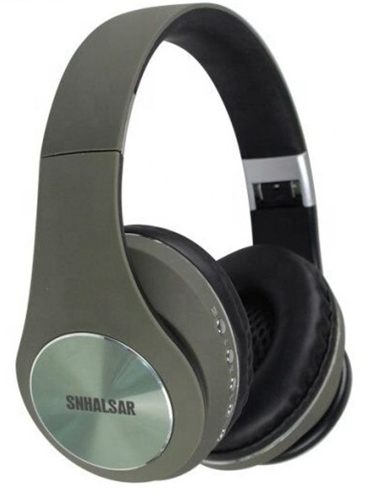 Накладные Bluetooth наушники ExBass Music 991BT green