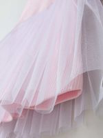 Платье с юбкой из фатина "Роза" 0+