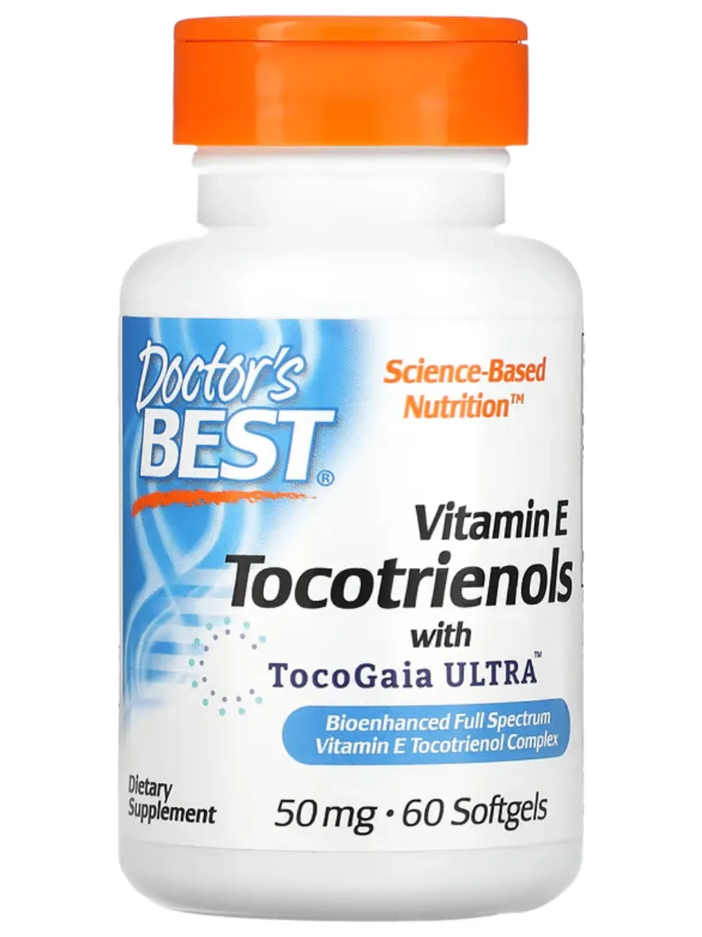 Токотриенолы с витамином E 60 мягких таблеток