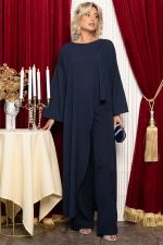 Блуза Лестия (синяя) Б14740-16М LT Collection