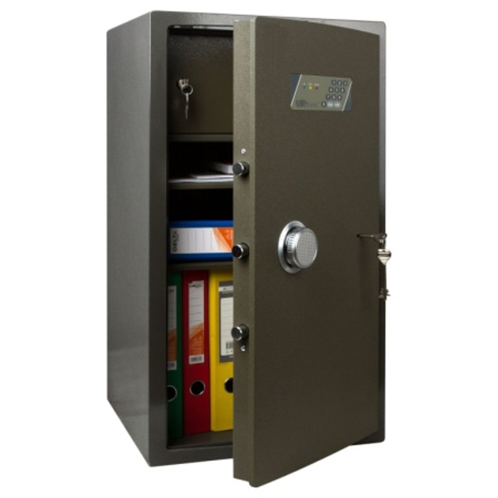 Сейф взломостойкий офисный Safetronics NTR-80MEs, Электрон. кодовый + мастер ключ
