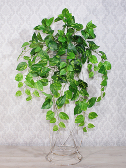 Искусственное растение Сциндапсус ампельный 100см в кашпо