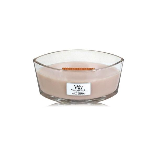 WoodWick Vanilla&Sea Salt - Ароматическая свеча 453 г
