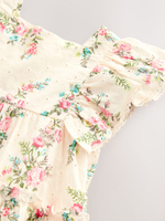 Платье для девочки Next E99-251, Кремовый