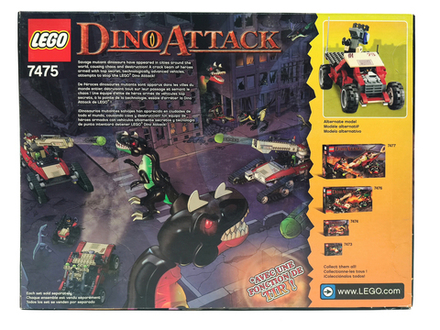 Lego 7475 Fire Hammer vs. Mutant Lizards