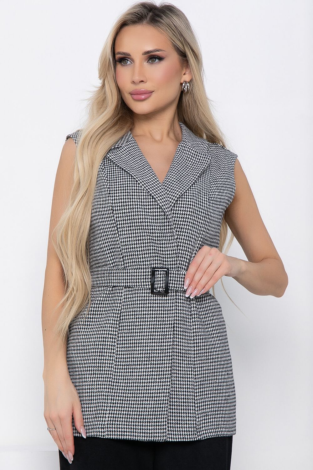 Жилет "Амстердам" (гусиная лапка) Б8611 LT Collection