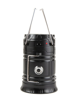 Фонарь кемпинговый походный туристический аккумуляторный на солнечной батарее,фонарик бытовой