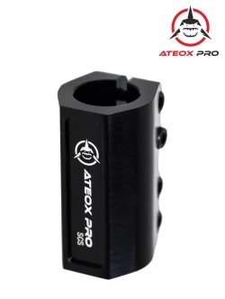 Зажим ATEOX Pro Al 6061T6 SCS black (05-b)