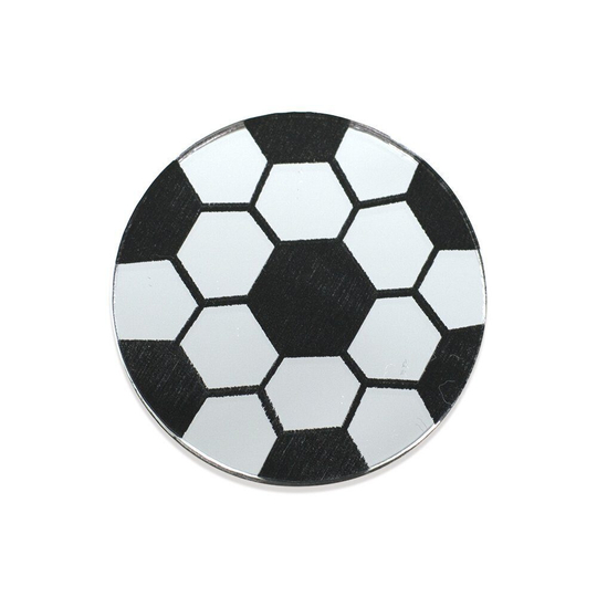 Мяч / Ball KINDER, brooch, Black