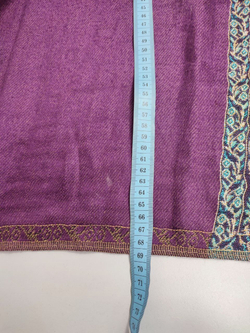 Шарф с шерстью