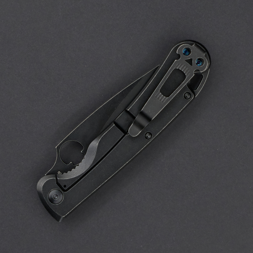 Sting frame lock all black NF