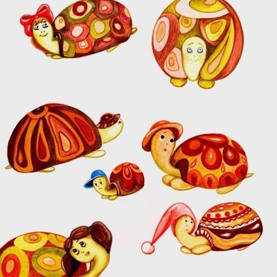 Сказочные черепашки