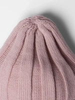 Шапка для девочки на осень и снуд с завязками