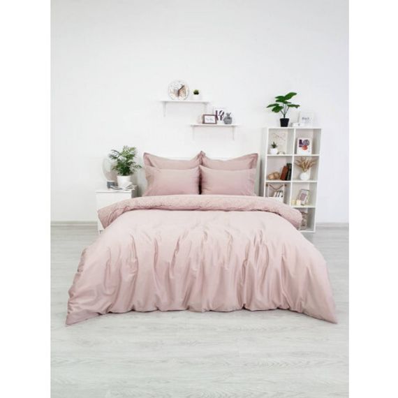 Постельное белье Regina (коричневое) с кружевом  deluxe TIVOLYO HOME Турция