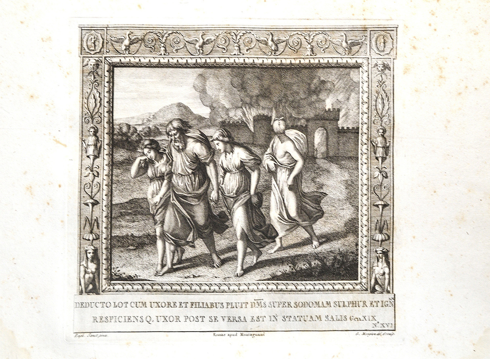 Фрески (картины) из перистилей Ватикана, руки Рафаэля Санти. На новых медных дощечках, изготовленных