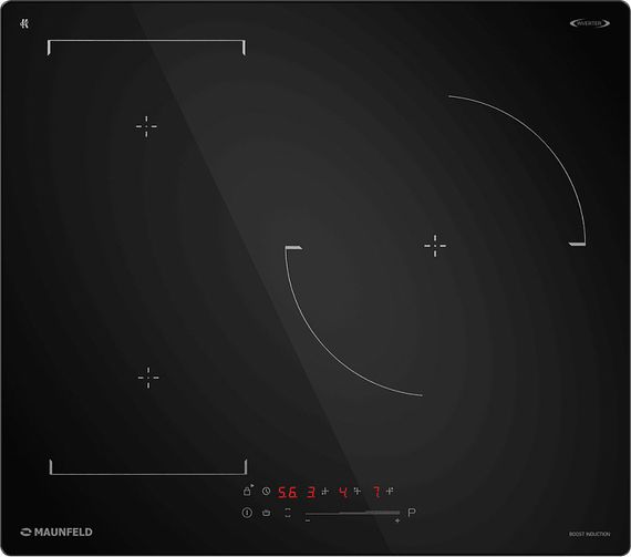 Индукционная стеклокерамич. панель MAUNFELD CVI593SBBK Inverter