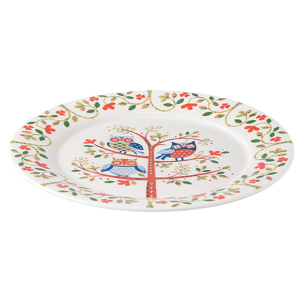 Тарелка owl из коллекции birds of paradise, D28 см
