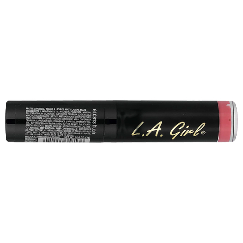 L.A. Girl, матовая губная помада, GLC813 Hush, 3 г (0,1 унции)