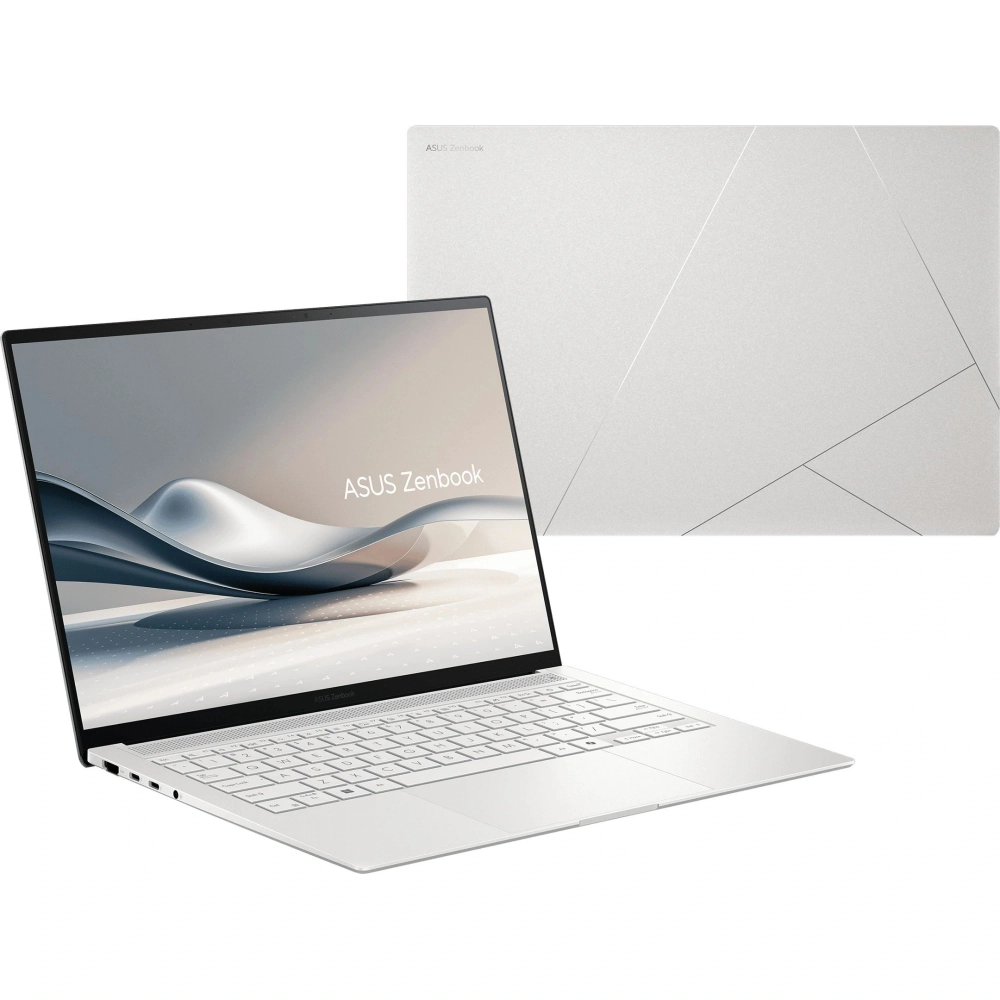 Ноутбук ASUS Zenbook S14 UX5406SA-PV058W Intel Core Ultra 7 258V/32Gb (soldered D5)/SSD1Tb/UMA/14"/OLED/WQXGA+/2880x1800/120Hz/Win11/White/1.2kg (90NB14F2-M002F0)
