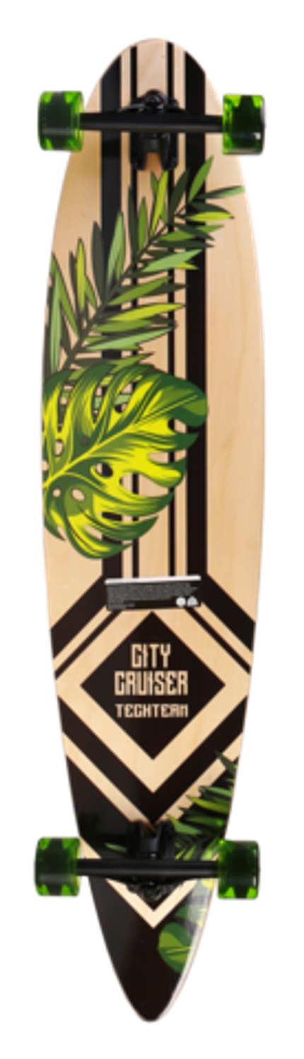 Лонгборд Tech Team City Cruiser Green