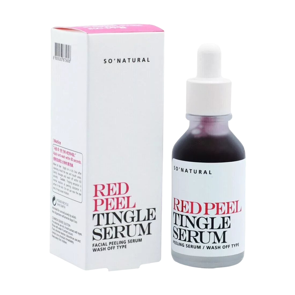 So Natural Red Peel Tingle Serum