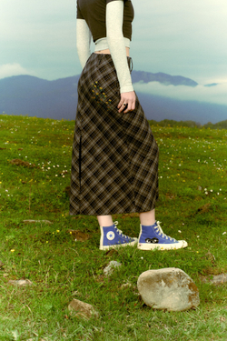 Юбка Called a Garment Mermaid Skirt "Lipstick Black"