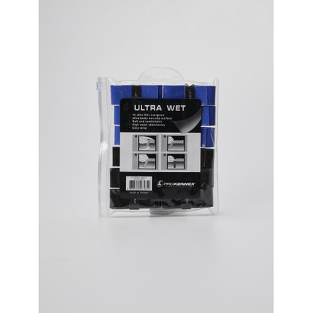 Аксессуары для тенниса Намотка овергрип PROKENNEX ULTRA WET 12 .