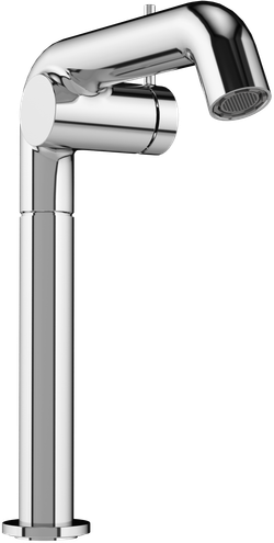 Смеситель для раковины STWORKI Лунд S25020CR + донный клапан SD-001CR хром