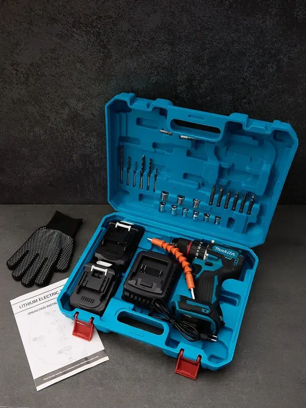 Шуруповерт аккумуляторный / 2 АКБ 48 V / Шуруповерт дрель