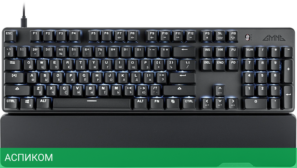 Клавиатура GMNG GG-KB785XW черный/серый (1901105)