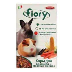 Fiory корм для морских свинок и кроликов conigli e cavie - 850 г