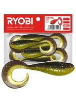Мягкая силиконовая приманка риппер-твистер Ryobi FANTAIL