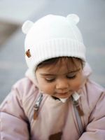 Шапка хлопковая на подкладе "Молоко" 0+