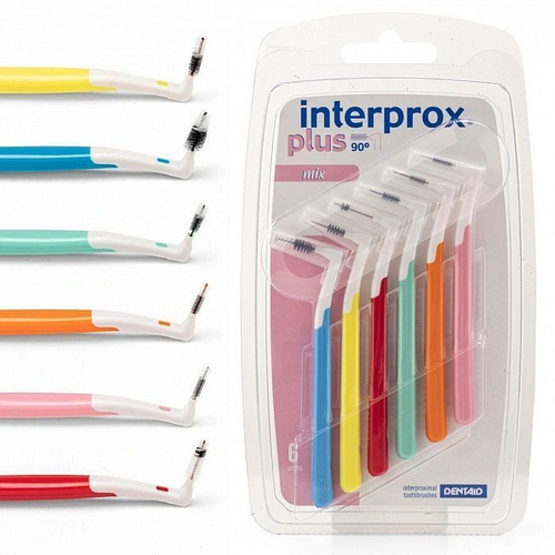 Межзубные ершики Interprox Plus Mix 6 шт