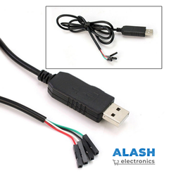 Адаптер переходник USB-COM TTL PL2303 с кабелем