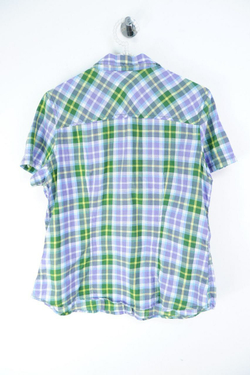 Рубашка хлопковая в клетку 44 размер