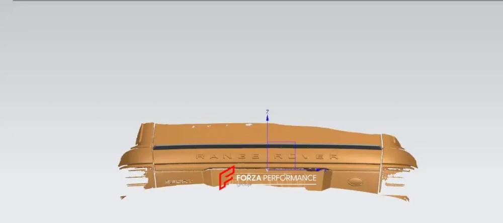 Карбоновый задний спойлер для LAND ROVER RANGE ROVER SPORT L494 РЕСТАЙЛИНГ 2017 - 2022 Лэнд Ровер Спорт